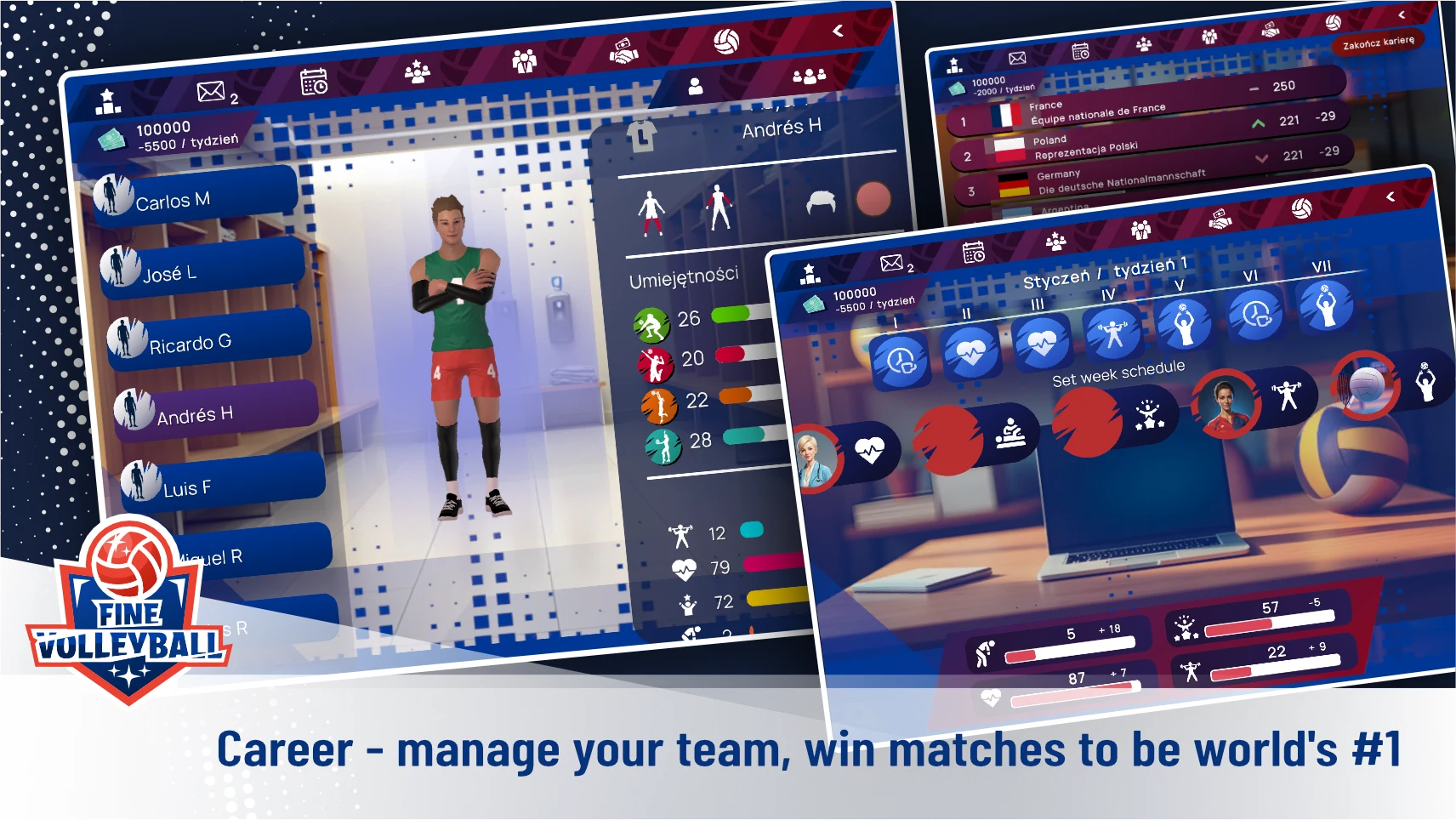 Fine Volleyball screenshot