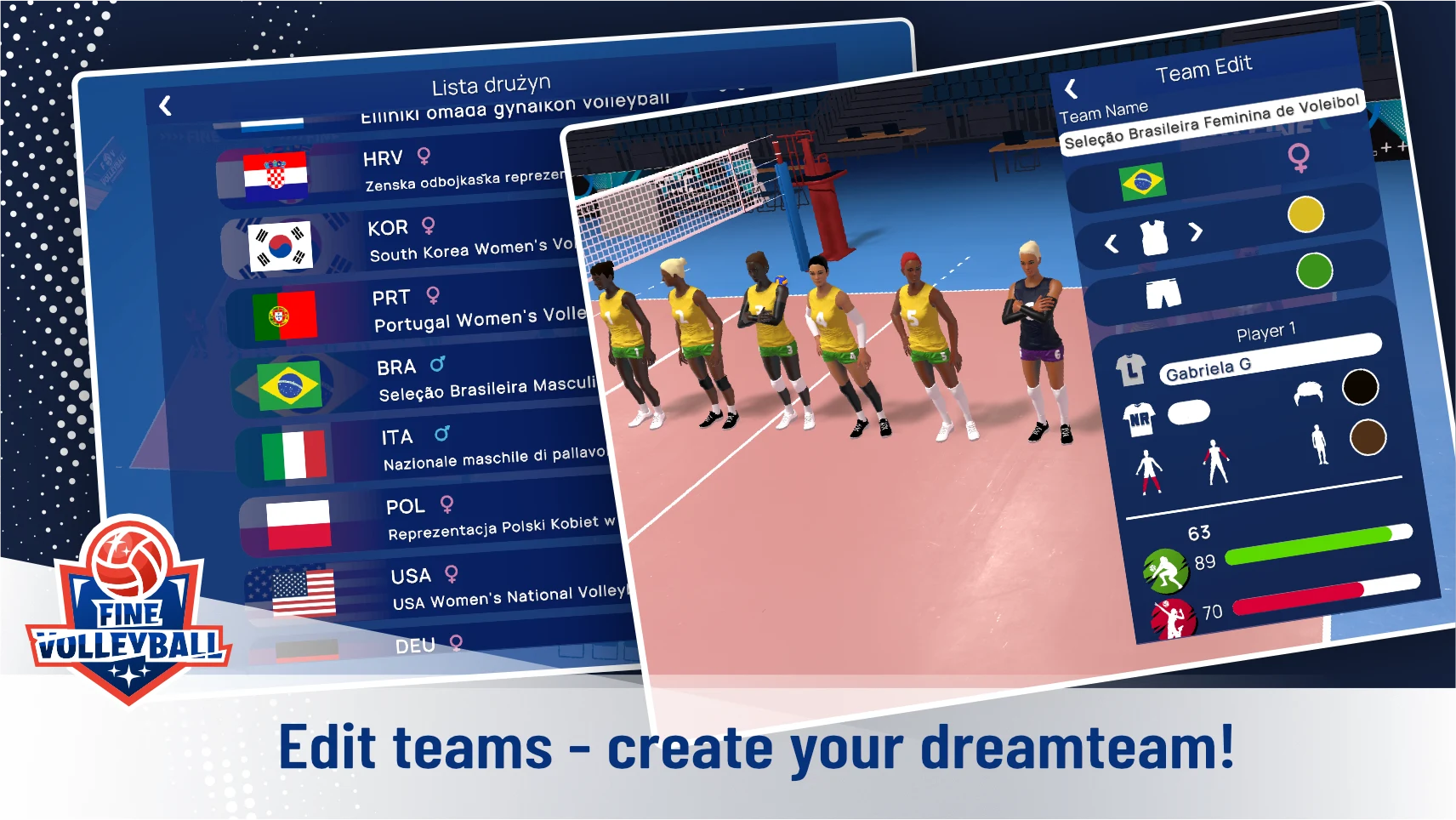 Fine Volleyball screenshot