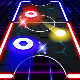 Air Hockey Glow HD Ultimate 2D simgesi